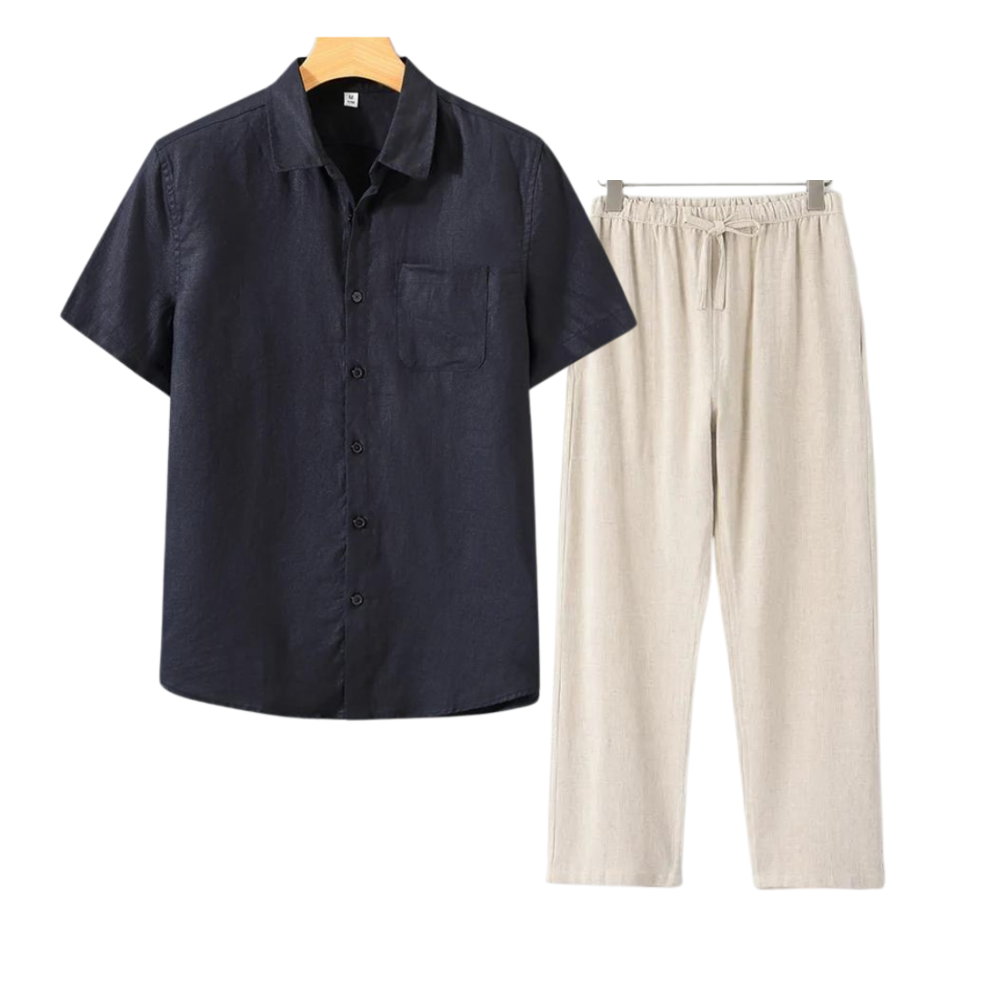 LEBARON Linen Set (Short)