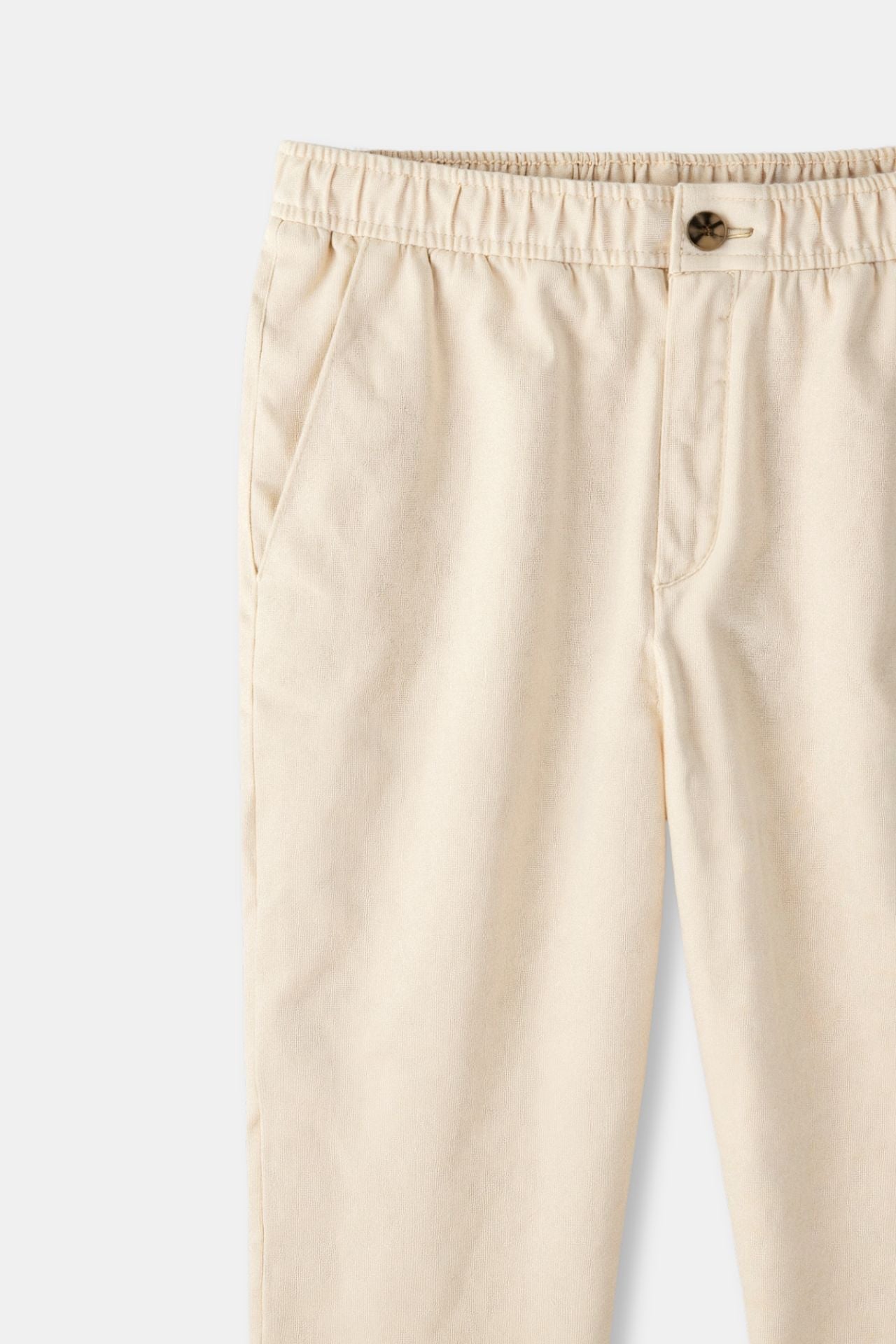 LEBARON Regular Fit Linen Loose Pants