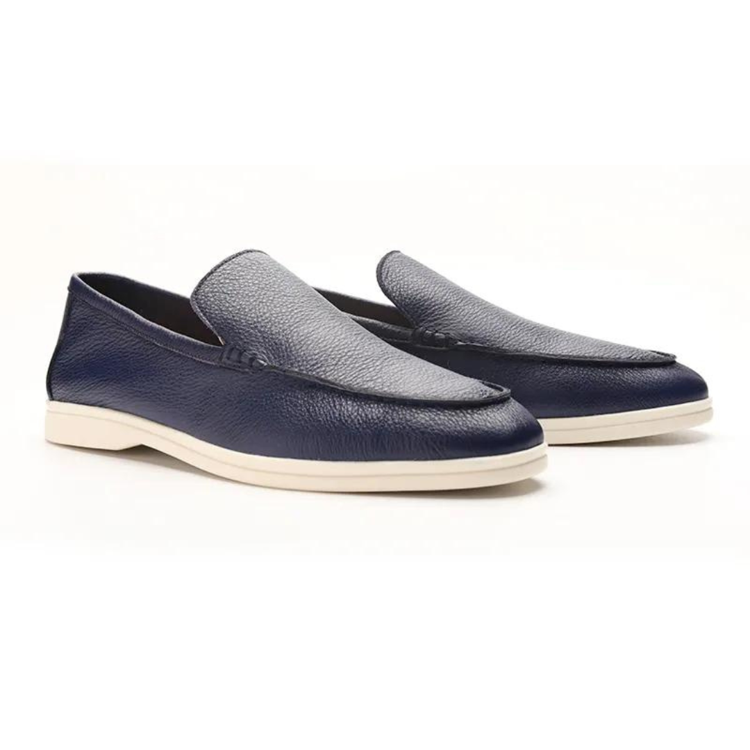LEBARON Cowhide Leather Loafers
