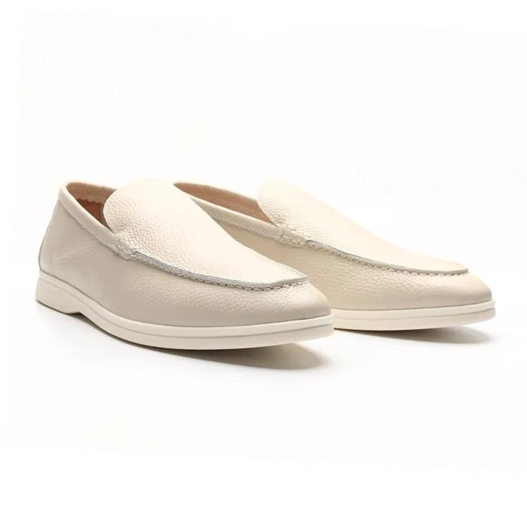 LEBARON Cowhide Leather Loafers