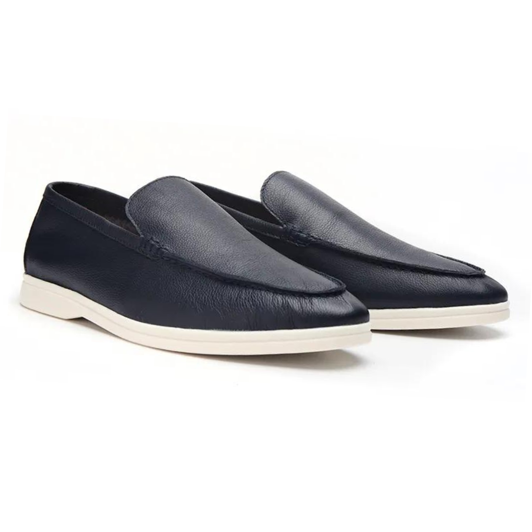 LEBARON Cowhide Leather Loafers