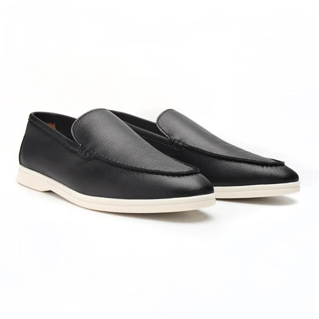 LEBARON Cowhide Leather Loafers