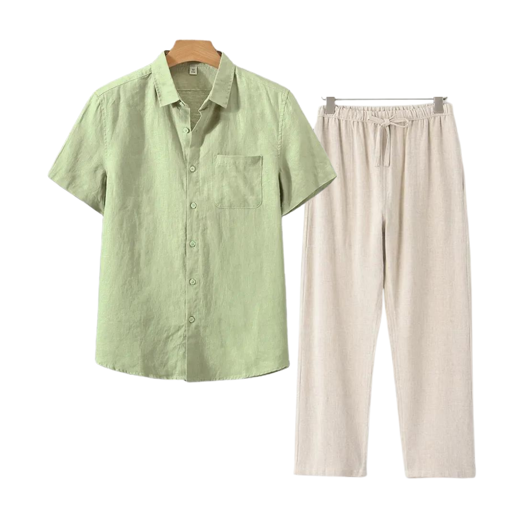 LEBARON Linen Set (Short)