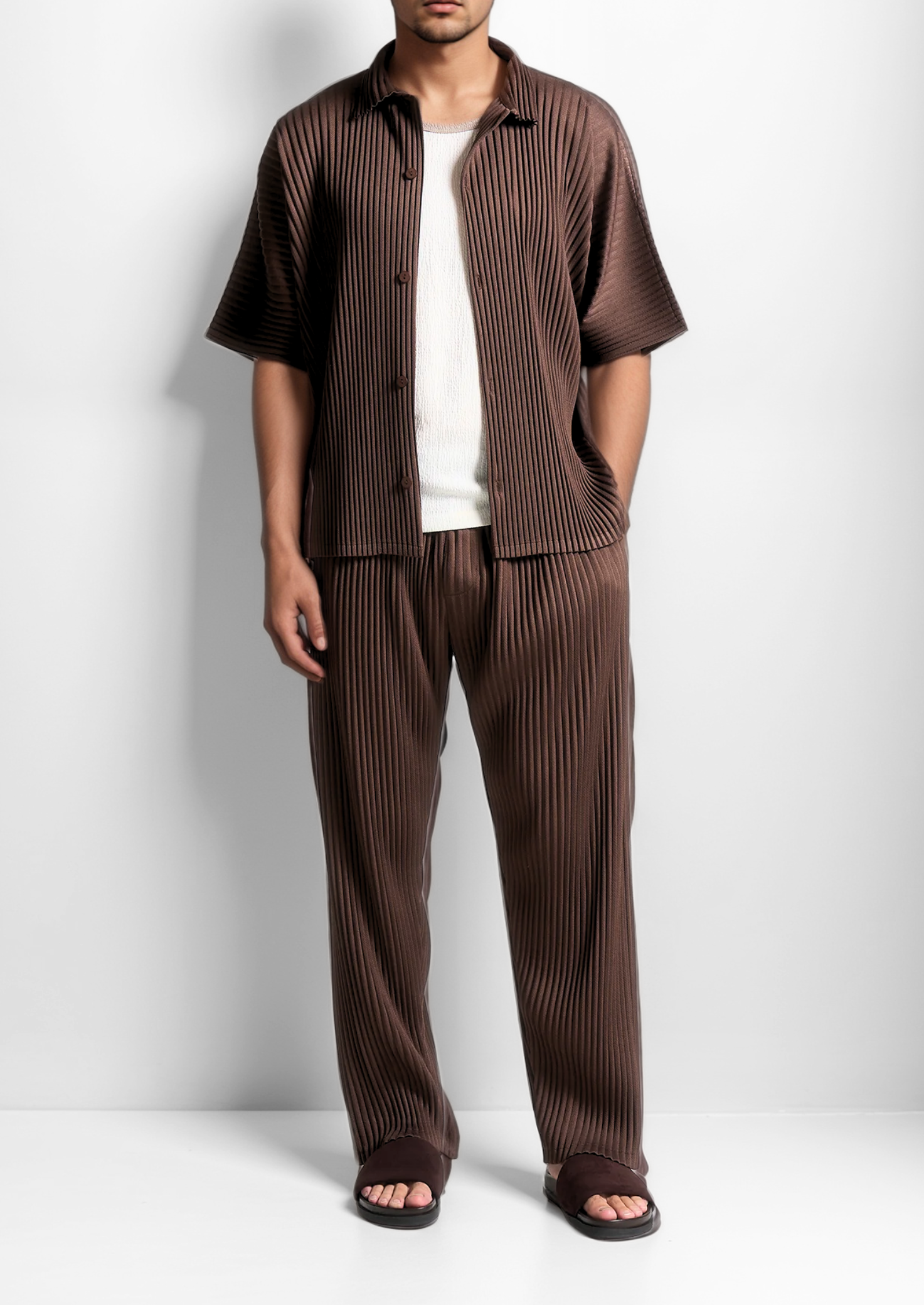 LEBARON PLEATED SUMMER SET