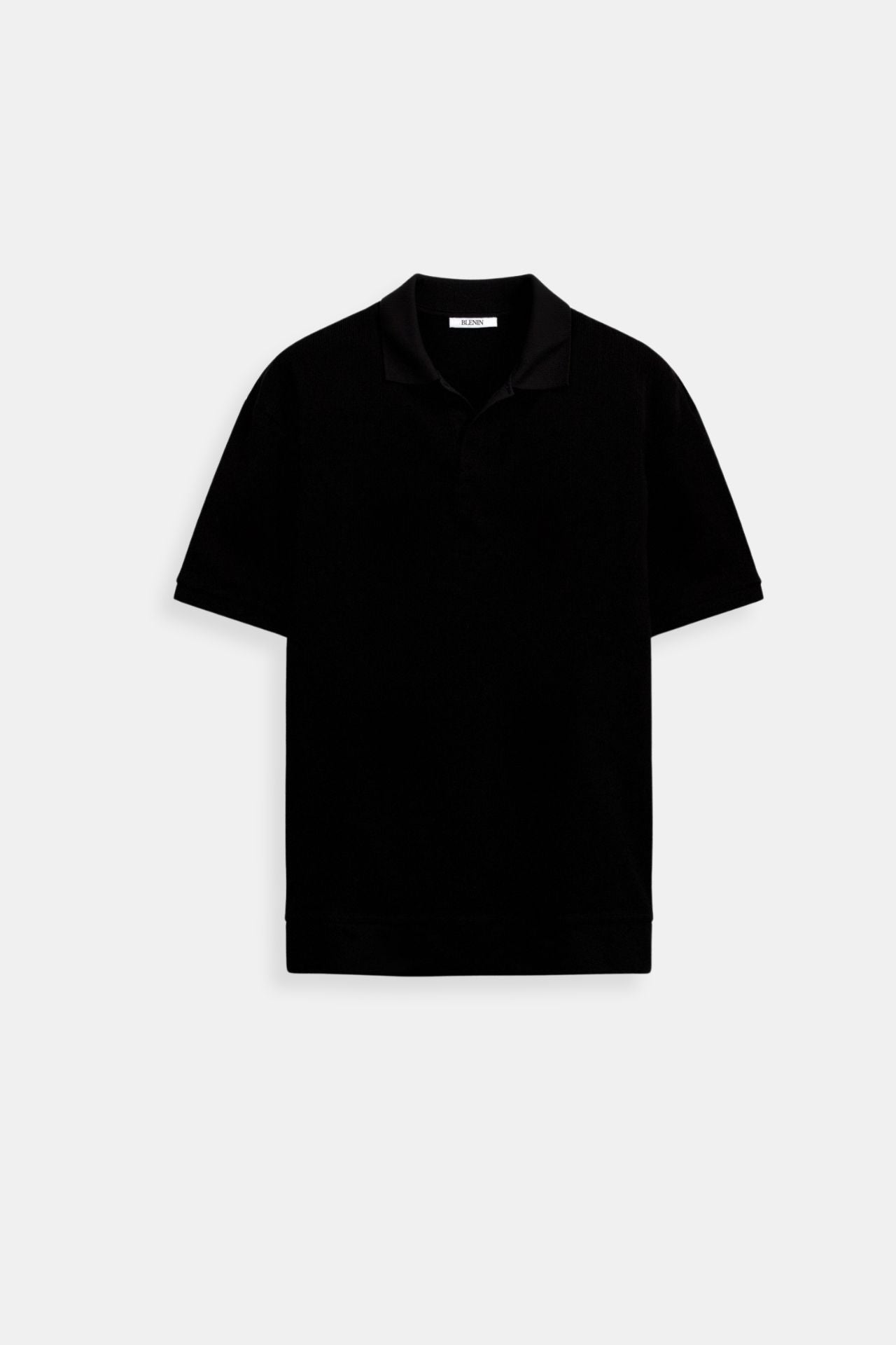 LEBARON Woolen Structure Polo T-Shirt
