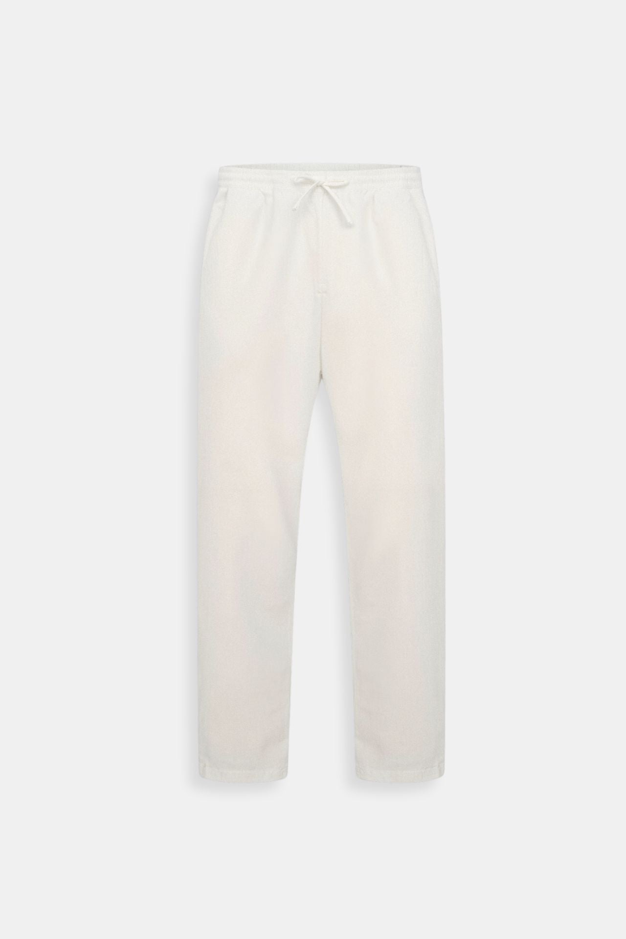 LEBARON Cotton & Linen Blend Drawstring Pants