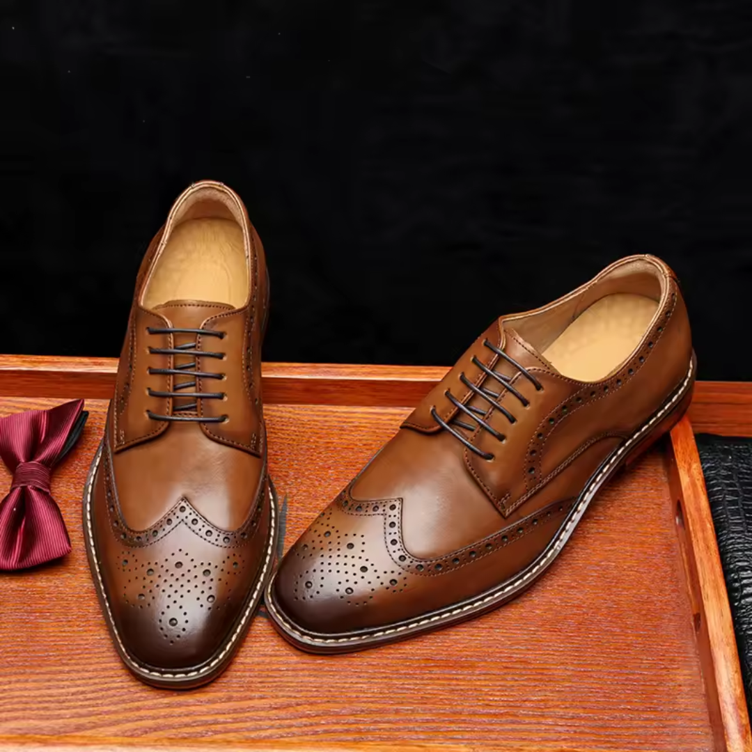 Derby Brogue - Cognac