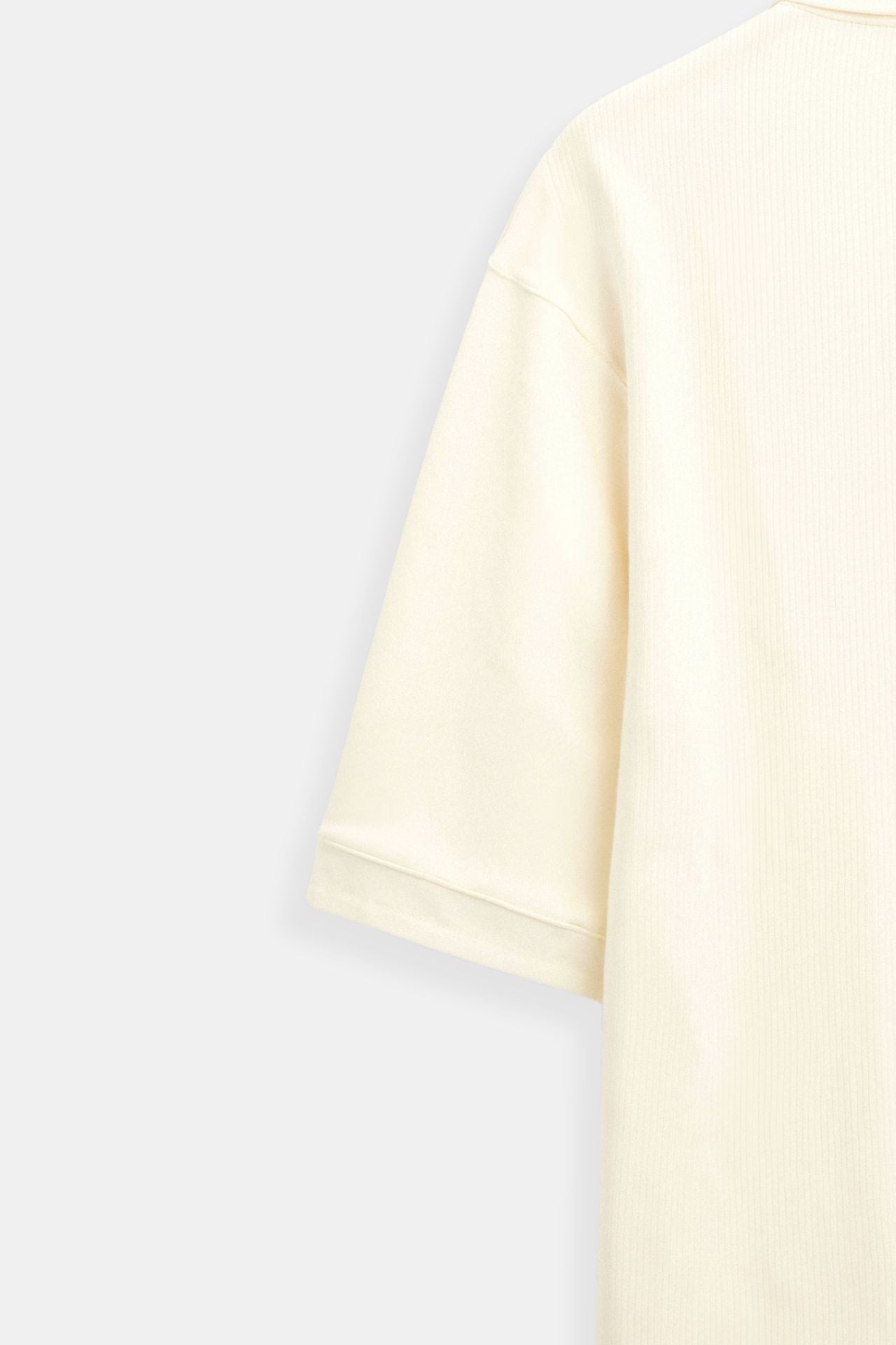 LEBARON Woolen Structure Polo T-Shirt