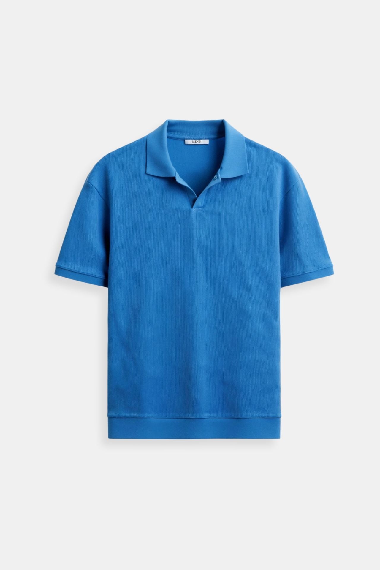 LEBARON Woolen Structure Polo T-Shirt