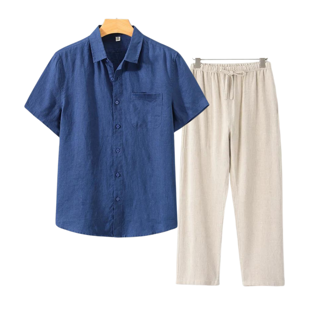 LEBARON Linen Set (Short)