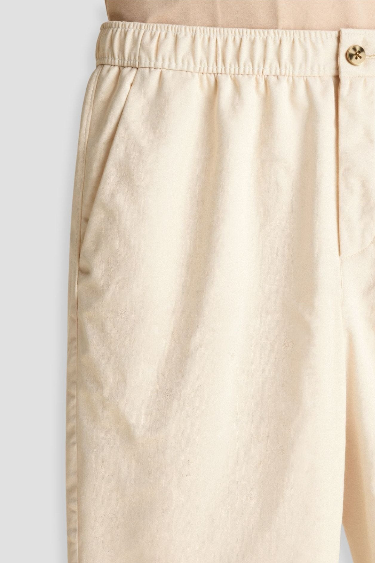 LEBARON Regular Fit Linen Loose Pants