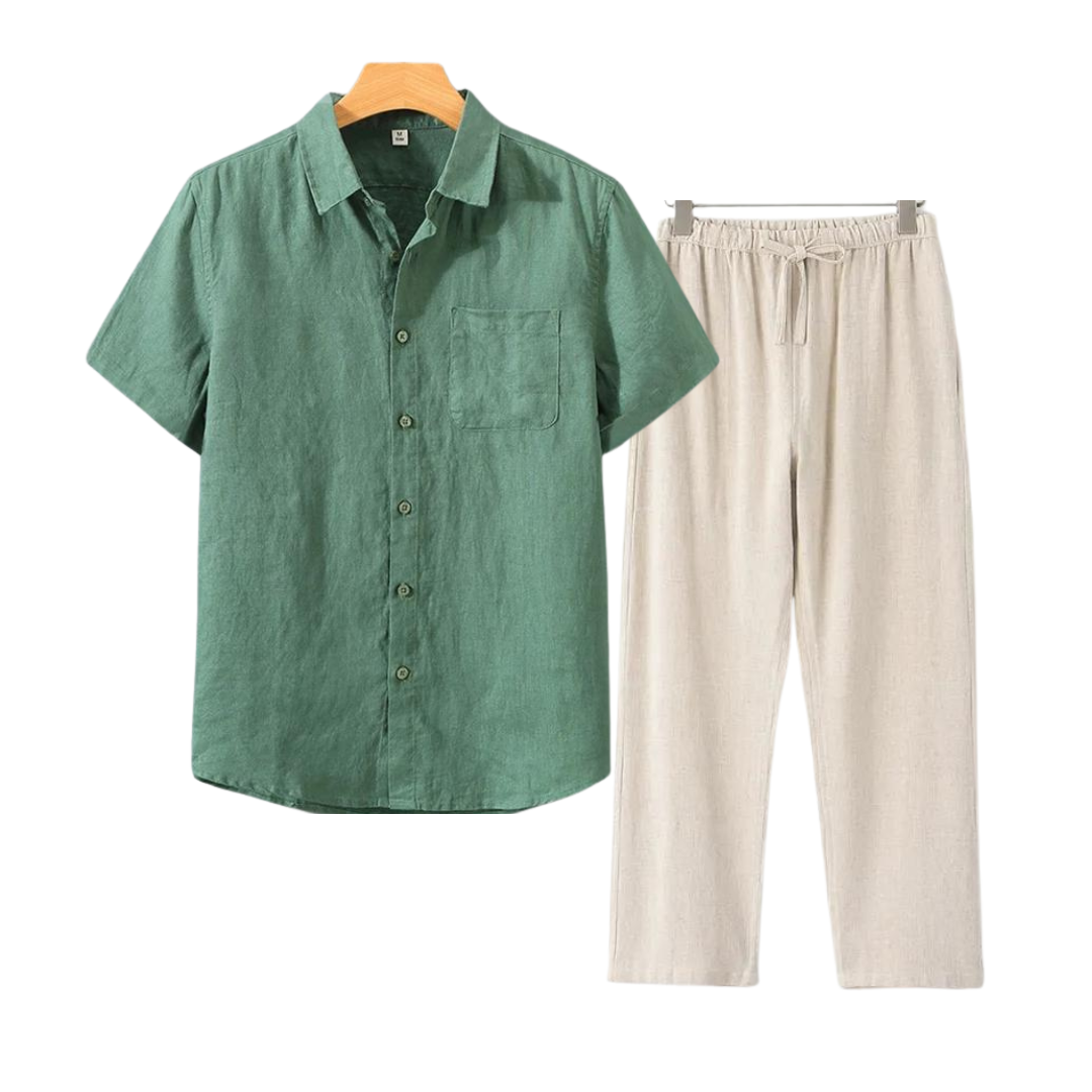 LEBARON Linen Set (Short)