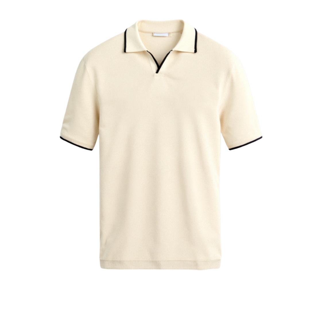 LEBARON Contrast Slim Fitted Polo