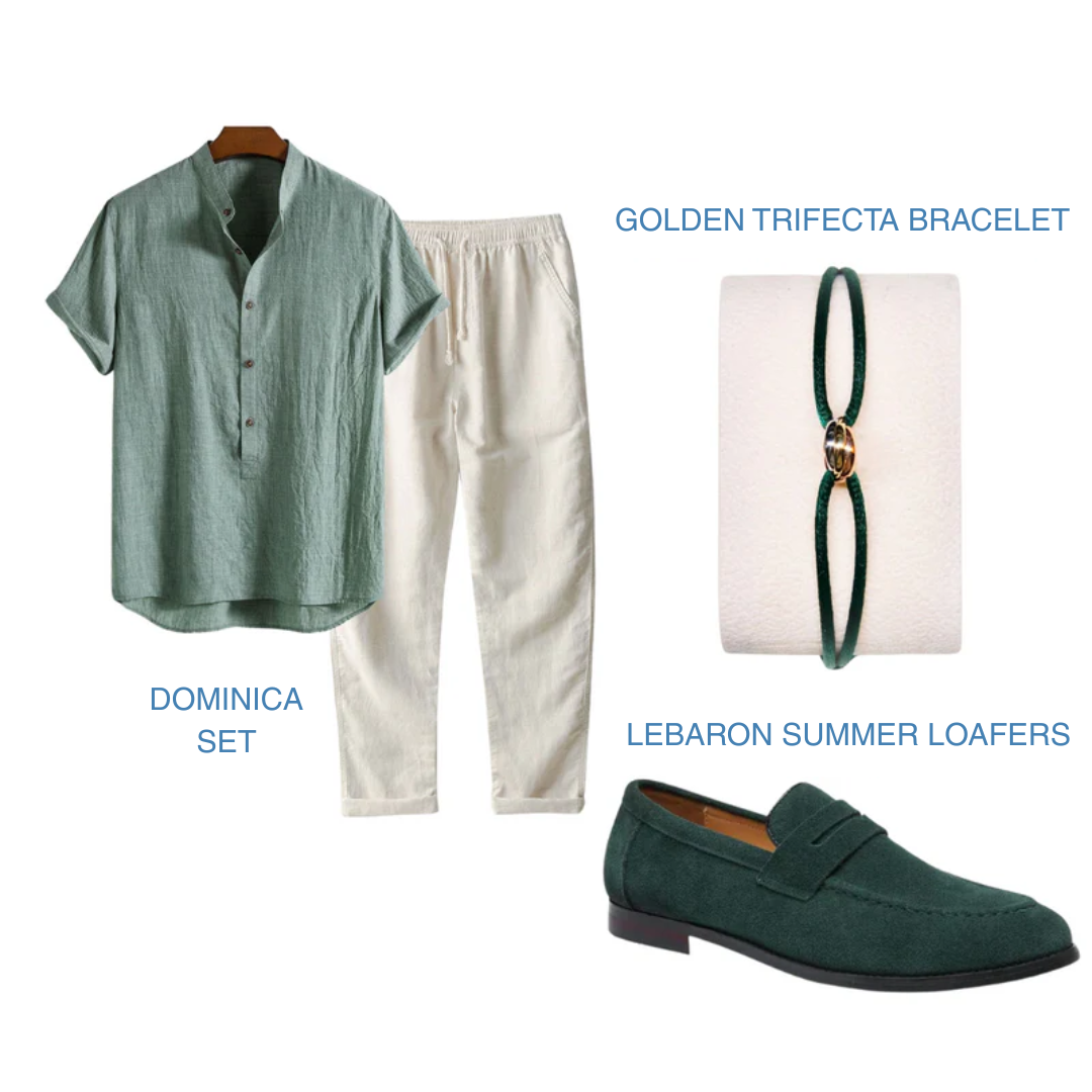 LEBARON 4 piece set- Green