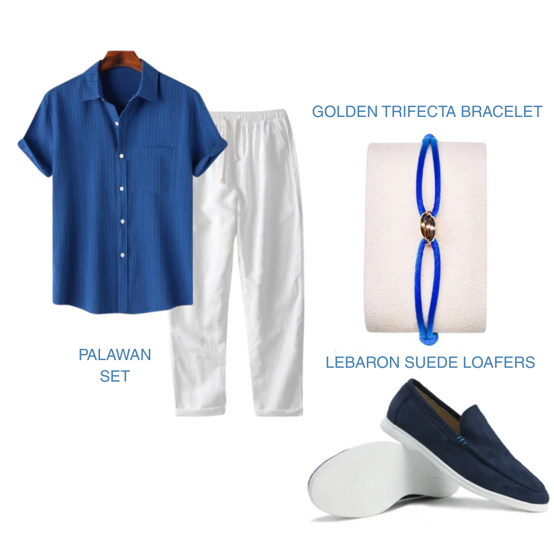 LEBARON 4 piece set- Navy Blue