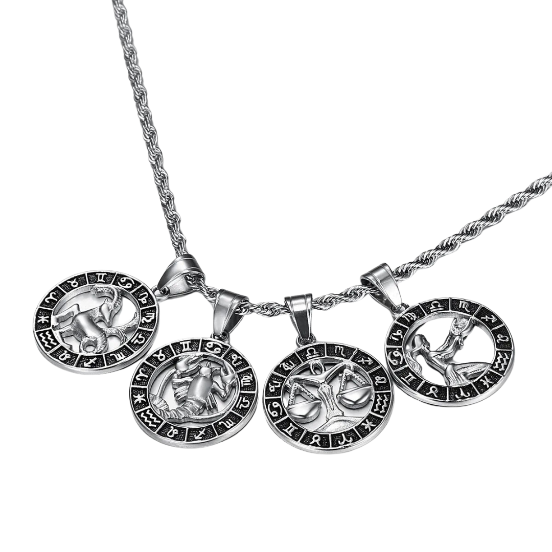 LEBARON - Zodiac Sign Necklace - Silver