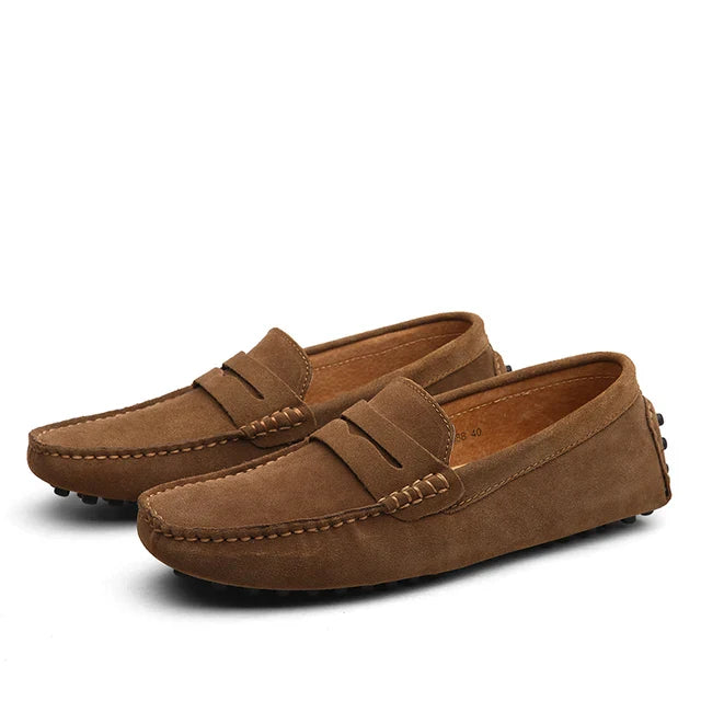 LEBARON Suede Marina Loafers