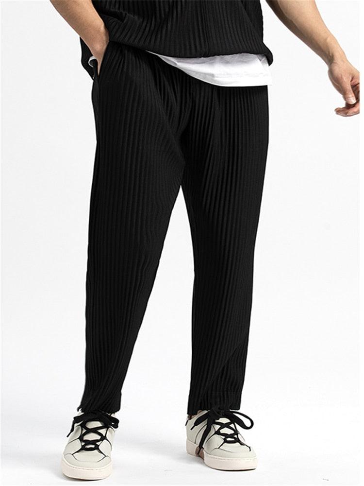 LEBARON - Ribbed Cotton Pantalon
