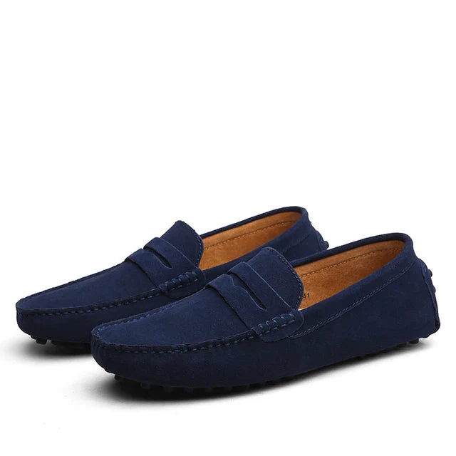 LEBARON Suede Marina Loafers